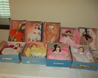 Madame Alexander collectible dolls
