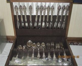 Silver plate flatware