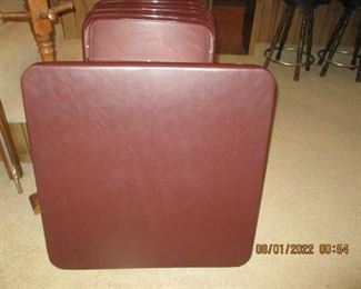 Card table with chairs