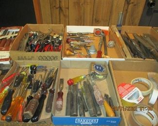 Lots of hand tools