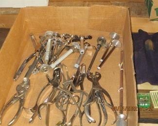 Dental instruments (one of the previous owners was a dentist)