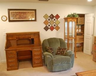 Roll Top Antique Desk