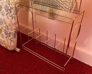 Vintage records holder