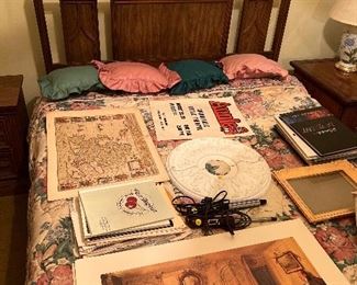 Queen vintage bed frame