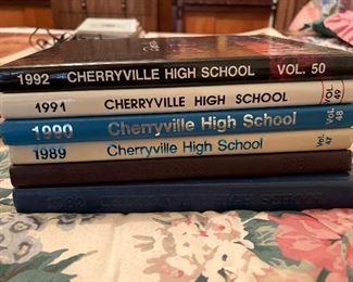 Cherryville High School year books