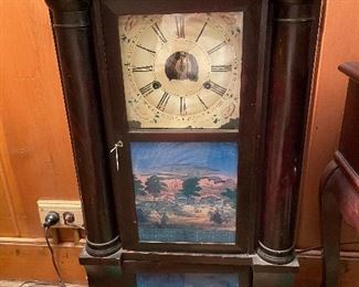 Birge Peck Co. Wall clock.