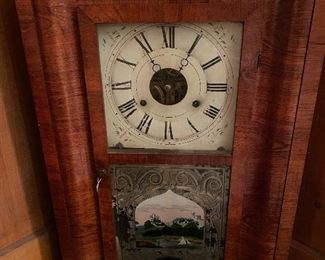 Seth Thomas wall clock.