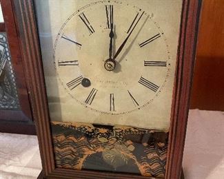 Henry Sperry Cottage clock, circa 1855.