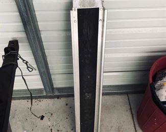 Motorcycle u-haul trailer ramp