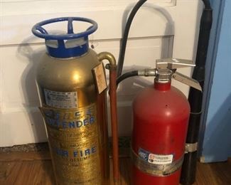 Vintage fire extinguisher