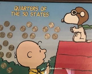 Snoopy - Quarters of the 50 states
