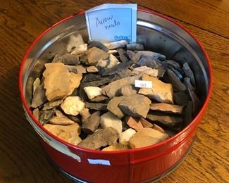 American Indian arrow heads