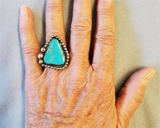 Navajo Indian Turquoise ring