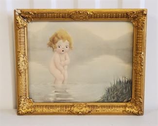 Antique Grace Drayton September Morn Print 2505