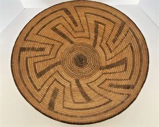 Early 1900s or earlier California coast/Pacific Northwest Pima Indian basket.