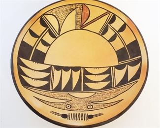 Fine unsigned Hopi pottery bowl