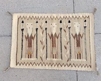 Navajo Yei Rug