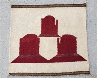Navajo Shiprock Pictorial Rug