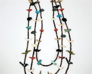 Zuni fetish necklace