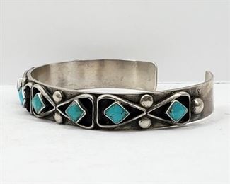 Navajo and Zuni Turquoise & Silver jewelry