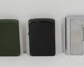 Zippo Lighters, some brass