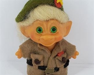1965 Scandia House True Troll Soldier in Beret