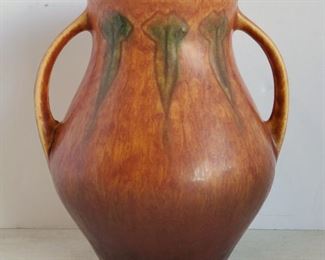 Roseville Windsor Vase and many other pieces of Roseville Pottery