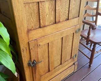 Antique ice box