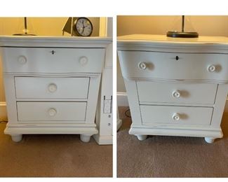 Matching bedside tables by Stanley