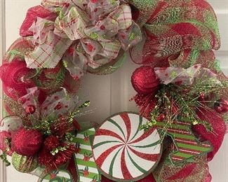 Lots of Christmas decorations