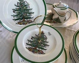 Spode Christmas Tree dishes