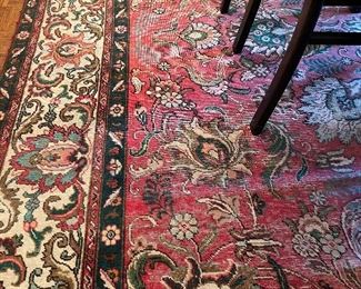 Tabriz rug 12’ 11” x 9’ 4””