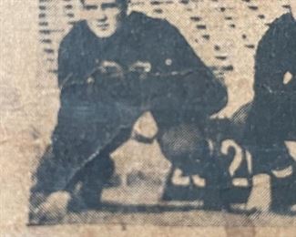 Paul “Bear” Bryant on 1935 Rose Bowl poster