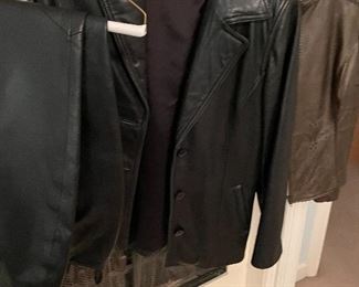 Leather jackets & pants