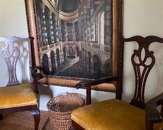 Pr. Chinese Chippendale chairs