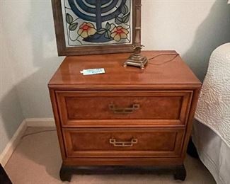 1 of 2 bedside table