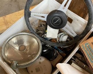 Steering wheel & lights