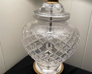Waterford lamp