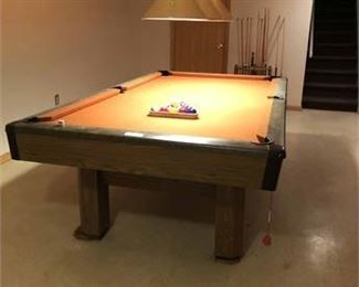 1979 Brunswick Pool Table Set 