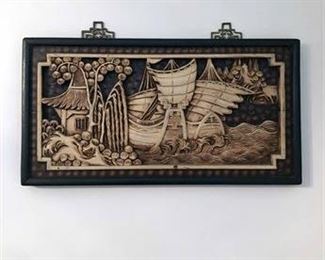 Asian Wood Carved Storyboard