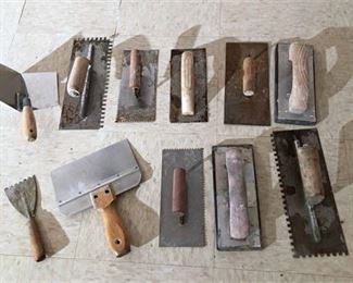 Finishing Notch Trowels 
