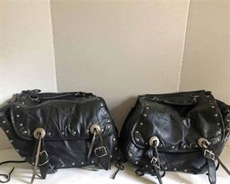 Leather Saddlebags 