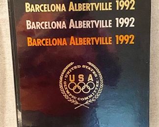 1992 Barcelona Albertville Official Publication of US Olympics by Coca Cola Foods.