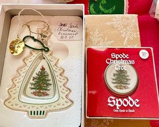 "Spode" Ornaments