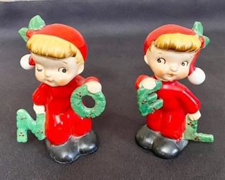 Vintage Napco 1956 Christmas Figurines