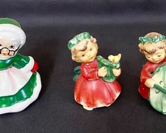 Christmas Figurines by Josep Originals & Lefton