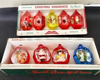 Vintage Jewelbrite Ornaments