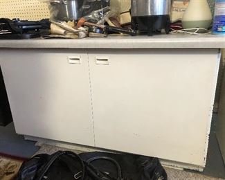 Garage storage cabinet