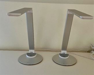 Pair of TAOtronics Desk Tasks Lamps in good working condition with adjustable features. 