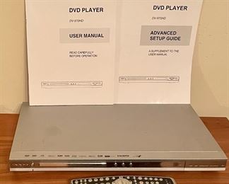This Oppo DVD Player with Remote and Manuals has a model number of DV-970HD.